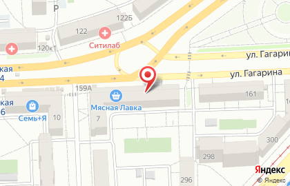 Супермаркет Магнит в Самаре на карте
