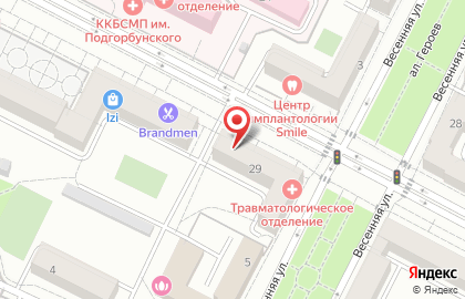 Gorinych lounge на улице Николая Островского на карте