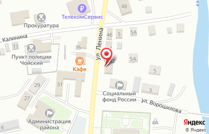 Магазин в Горно-Алтайске на карте