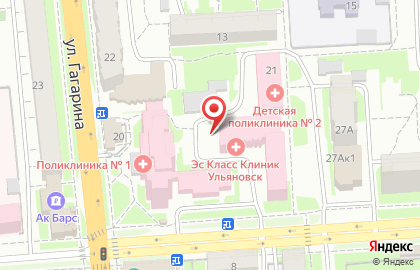 Клуб Shaping Queen в Ленинском районе на карте