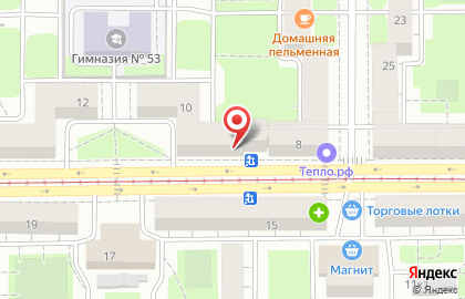 Магазин Ариант на Ленинградской улице на карте