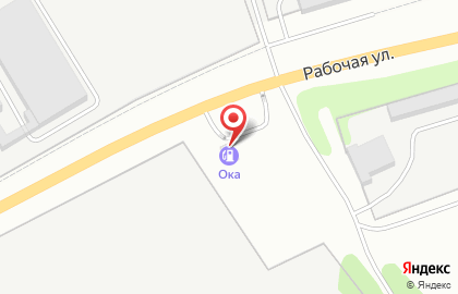 АЗС №1, ООО Ока на Рабочей улице на карте