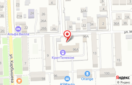 Крит-GPS на улице Михаила Сорокина на карте