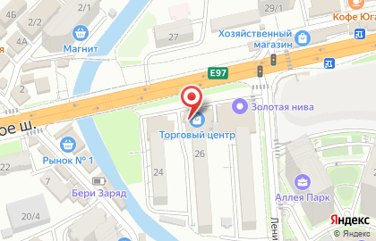 Мастерская в Сочи на карте