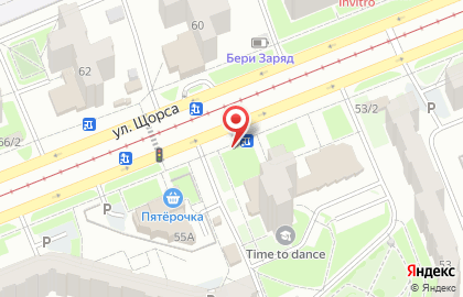 Магазин продуктов в Красноярске на карте