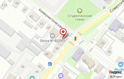 Супермаркет Полушка на Советской улице на карте