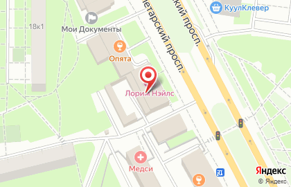 Туристическое агентство TUI на метро Кантемировская на карте