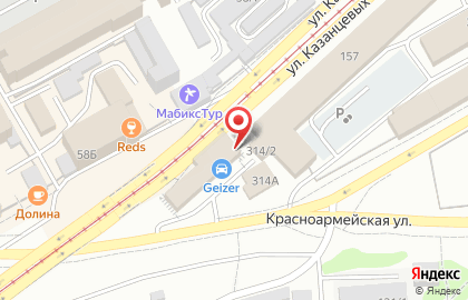 Каюр+ на карте