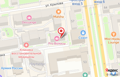 Детская школа искусств №23 на Красном проспекте на карте