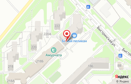 Банкомат СберБанк на Тихоокеанской улице, 218в на карте