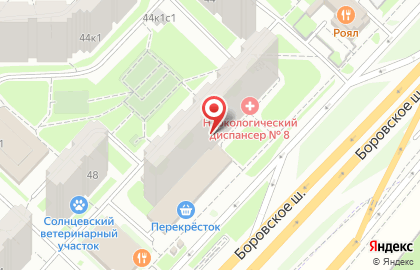 Московский научно-практический центр наркологии (филиал №8) на карте