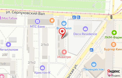 Пенснэ оптик в Даниловском районе на карте