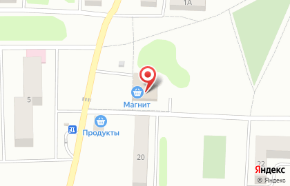 Супермаркет Магнит на Лесной на карте
