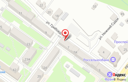 Брянское областное бюро судебно-медицинской экспертизы в Брянске на карте
