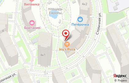 Joy's Pizza в Кудрово на карте