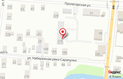 Автосервис Автоэлектрик на Пролетарской улице на карте