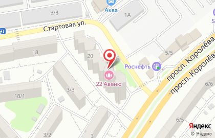 Клиника Добрый доктор на Стартовой улице на карте
