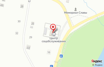 Комплексный центр социального обслуживания населения в Челябинске на карте