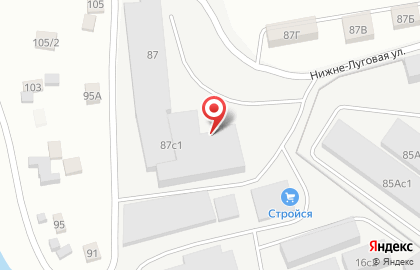 Интернет-магазин гранитных памятников Билкам на Нижне-Луговой улице на карте