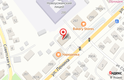 Пожарно-спасательная часть №44 на улице Ленина на карте