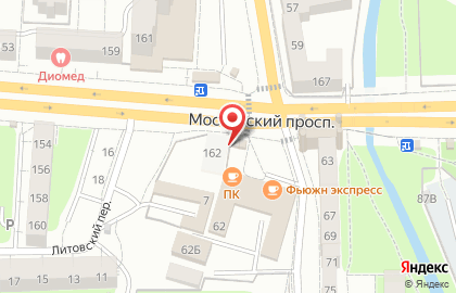 Магазин Лэар на Московском проспекте на карте