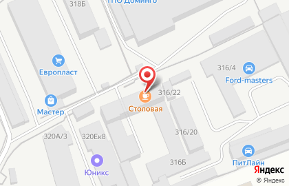 Компания Служба заказчика в Индустриальном районе на карте