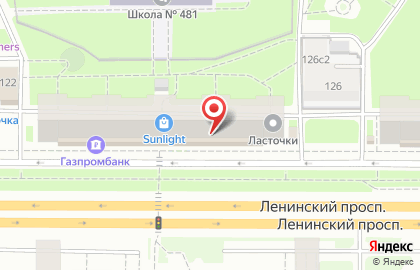 Магазин товаров для детей и будущих мам Mothercare на Ленинском проспекте на карте