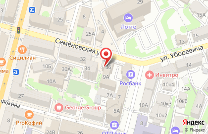 Страховая компания Росгосстрах на Семёновской улице на карте