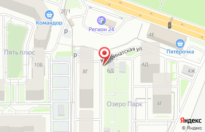 Магазин напитков Русский Разгуляйка в Октябрьском районе на карте