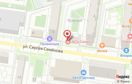 Магазин Пятница в Индустриальном районе на карте