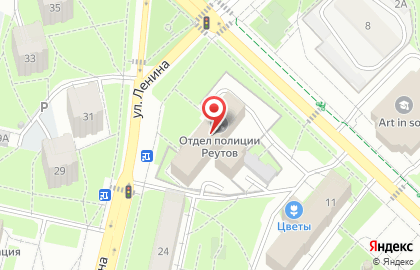 Отдел полиции по городскому округу Реутов на карте
