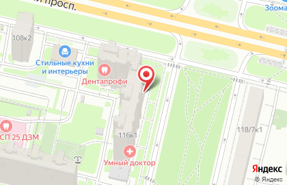 Продуктовый магазин На Есенинском на карте