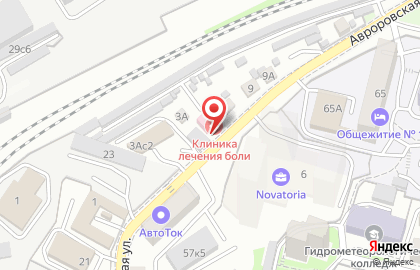 Клиника лечения боли NP Clinic в Фрунзенском районе на карте