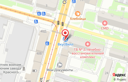 Магазин Куриный дом в Туле на карте