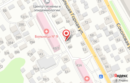 Продуктовый магазин в Саратове на карте