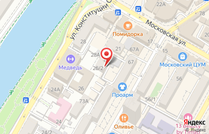 Компания Профи-Строй на улице Конституции СССР на карте