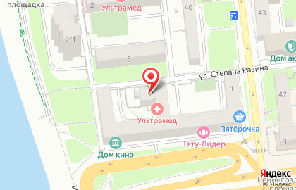 Галерея сауна на карте