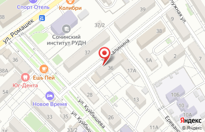 Мебельный салон Электроника на карте