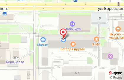 Салон мягкой и корпусной мебели МягКо в Кирове на карте