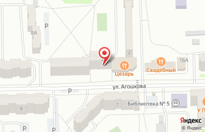 Супермаркет Магнит в Белгороде на карте