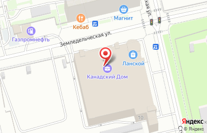 Фирменный салон дверей Софья на метро Лесная на карте