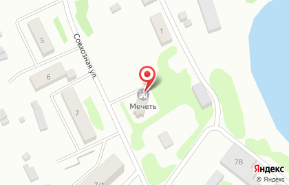 Мэзжед, мечеть на карте