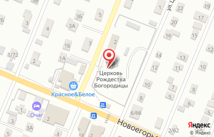 Храм рождества Пресвятой Богородицы на улице Менделеева на карте