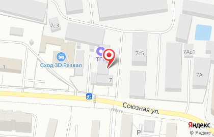 taxТранс на Союзной улице на карте