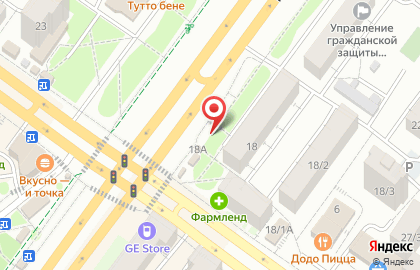 Банкомат Банк Финансовая Корпорация Открытие на проспекте Октября, 18а на карте