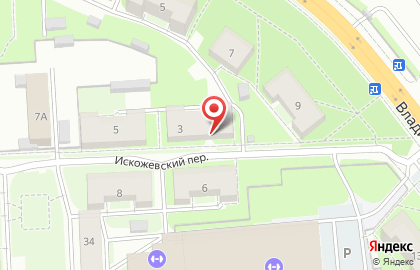 Продуктовый магазин Русалка в Кирове на карте