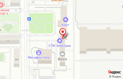 Бизнес-центр Волга на улице Текстильщиков на карте