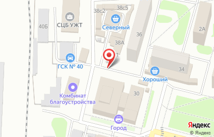Фирменный магазин Берёзовский на улице Советской Армии на карте