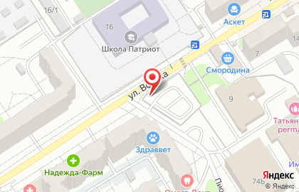 Автостоянка, ИП Семен И.В. на карте