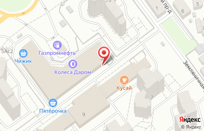 Туристическая компания ИнТур в Автозаводском районе на карте